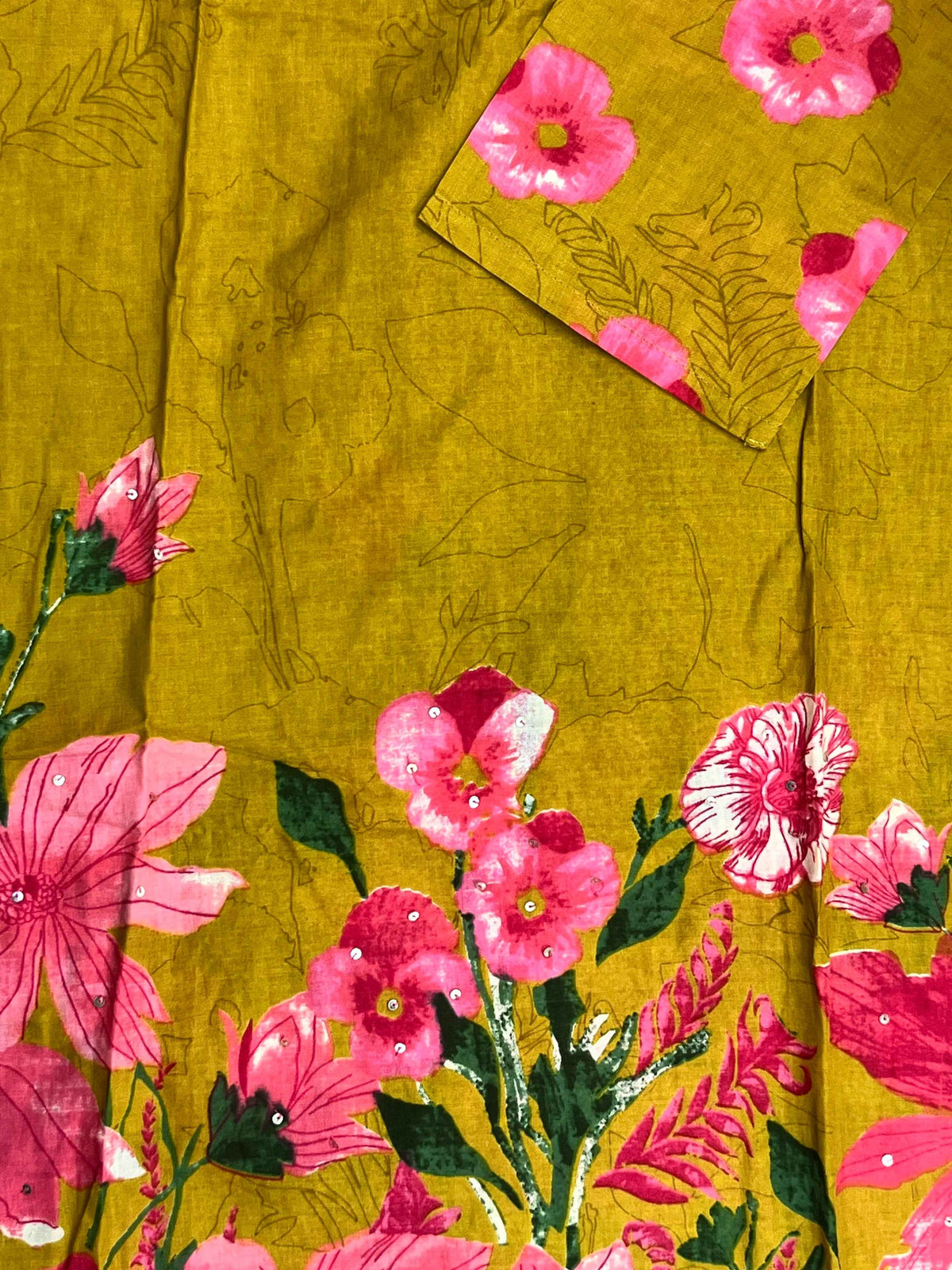 Mustard Bloom Co-ord Set