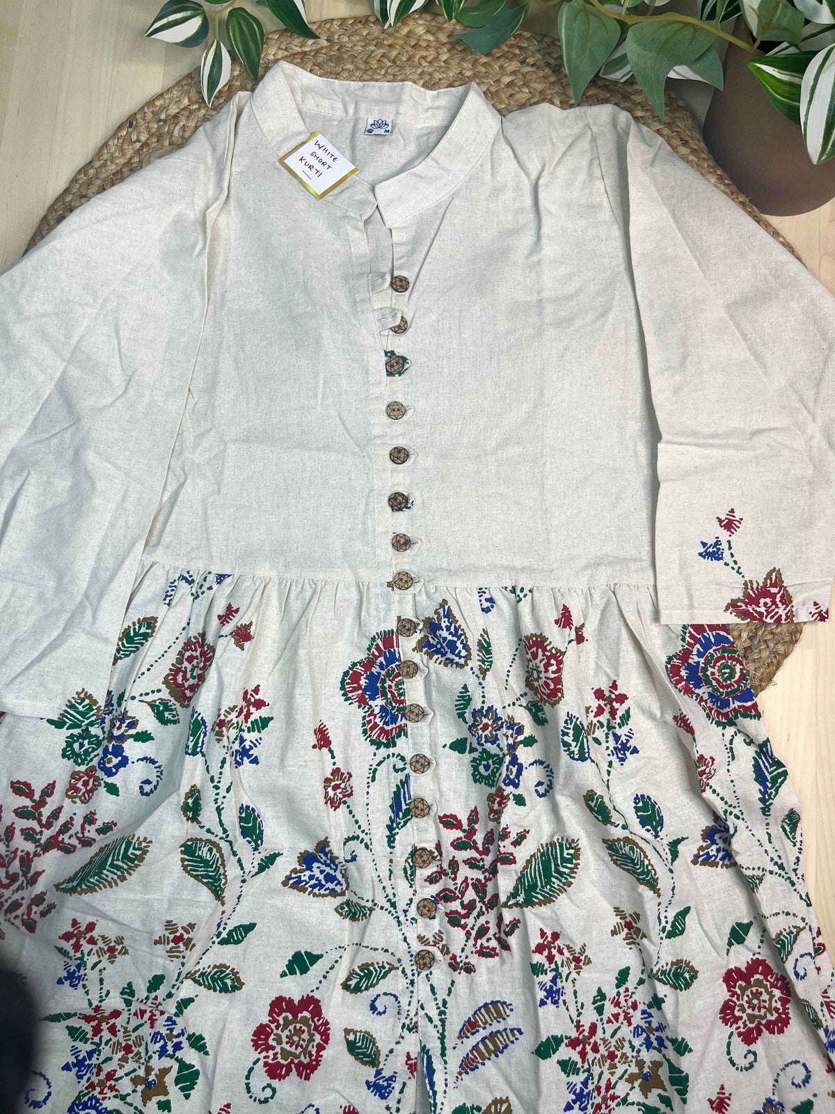 The Ivory Garden Short Kurti