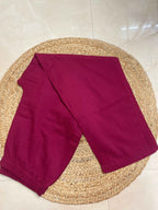 Aarna Maroon 3 Pcs Suit Set