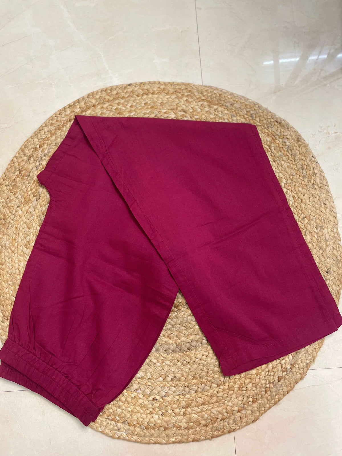 Aarna Maroon 3 Pcs Suit Set