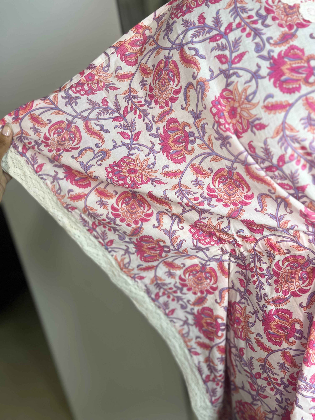 Blush Boho Kaftan Dress