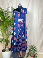 Devanshi Indigo 3-Piece Spaghetti Set