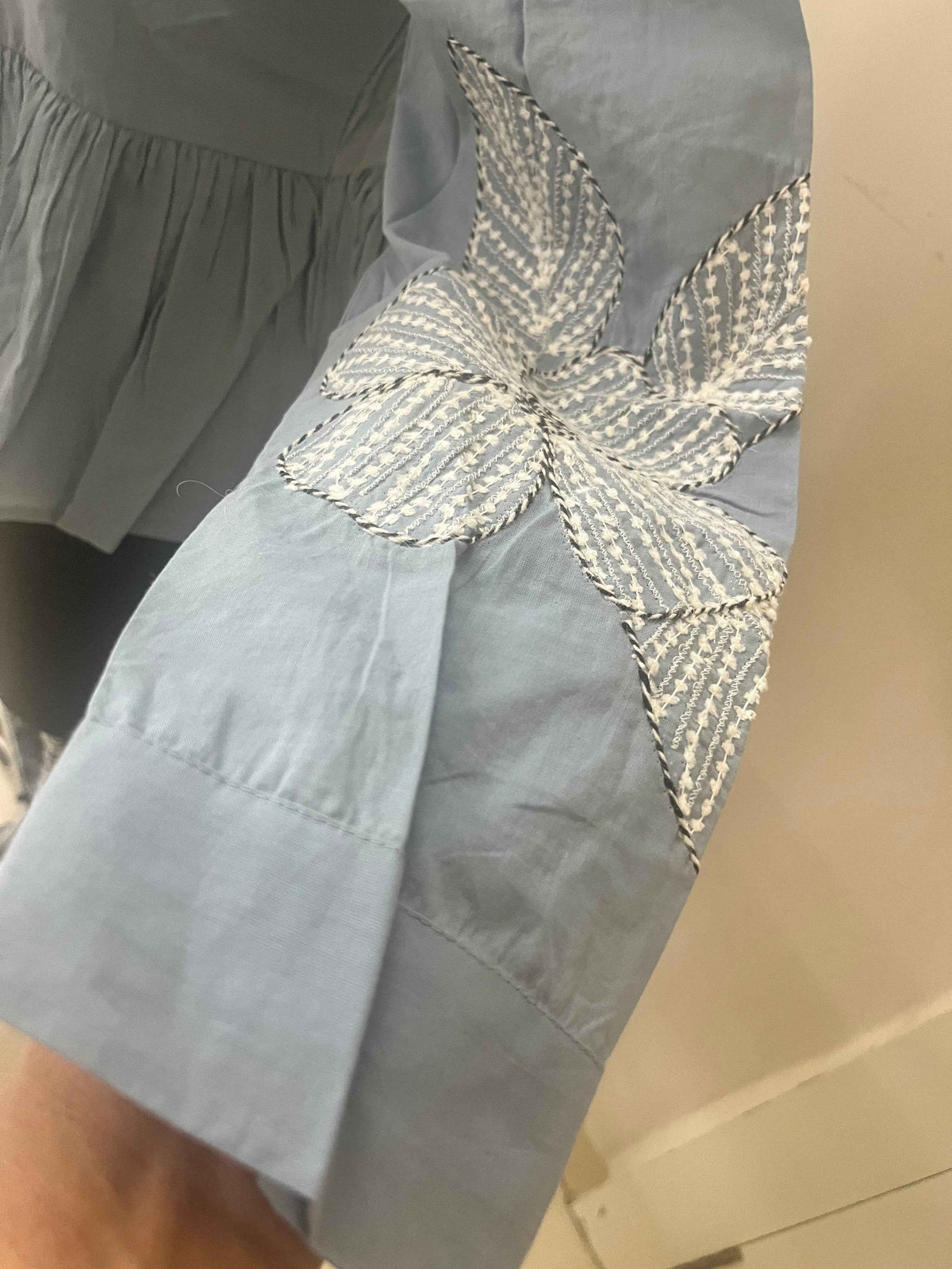 Sky Patch Short Kurti
