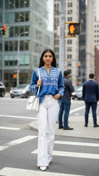 Denim Muse Short Kurti