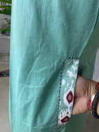 Mahi Mint 3-Piece Spaghetti Palazzo Set