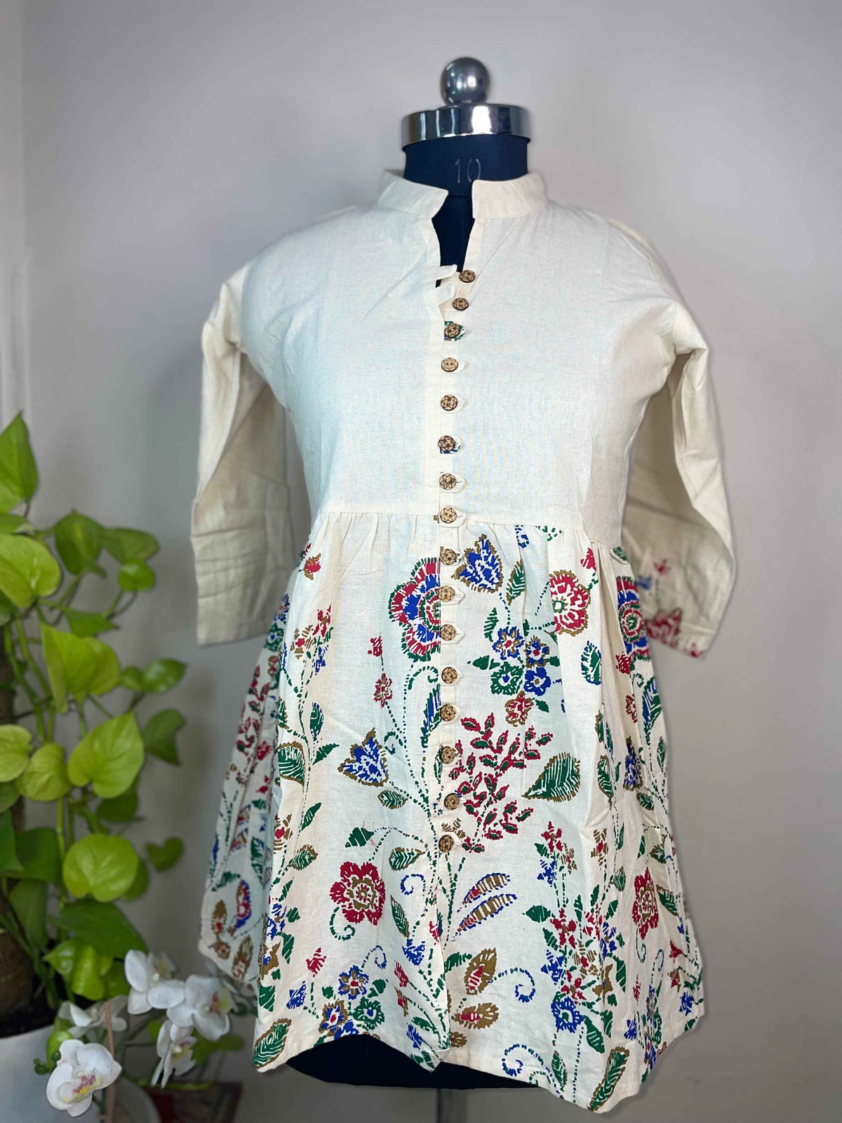 The Ivory Garden Short Kurti