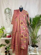 Keya Rose Floral Cotton 3 Pcs Suit Set