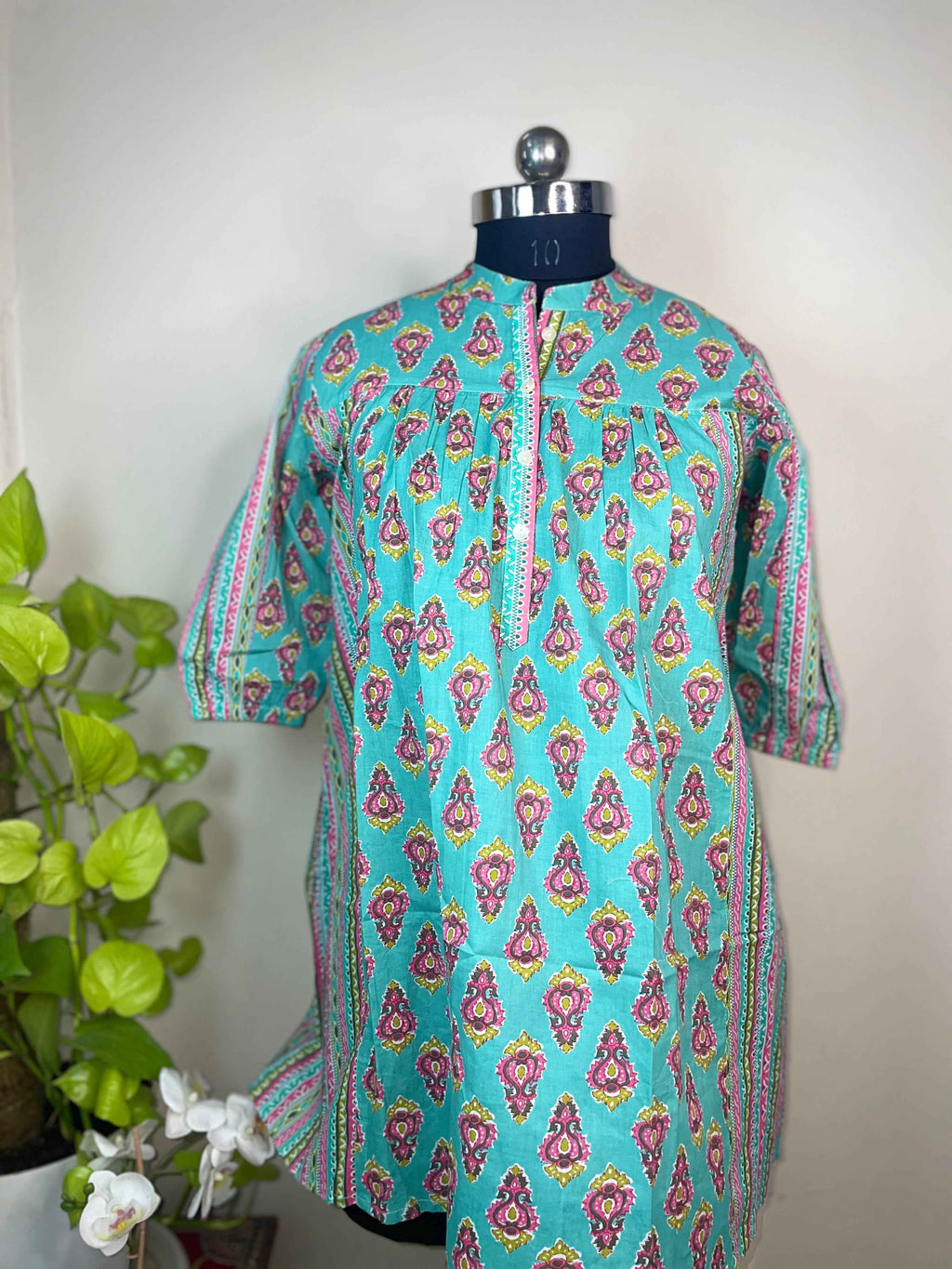 Mint Pop Short Kurti
