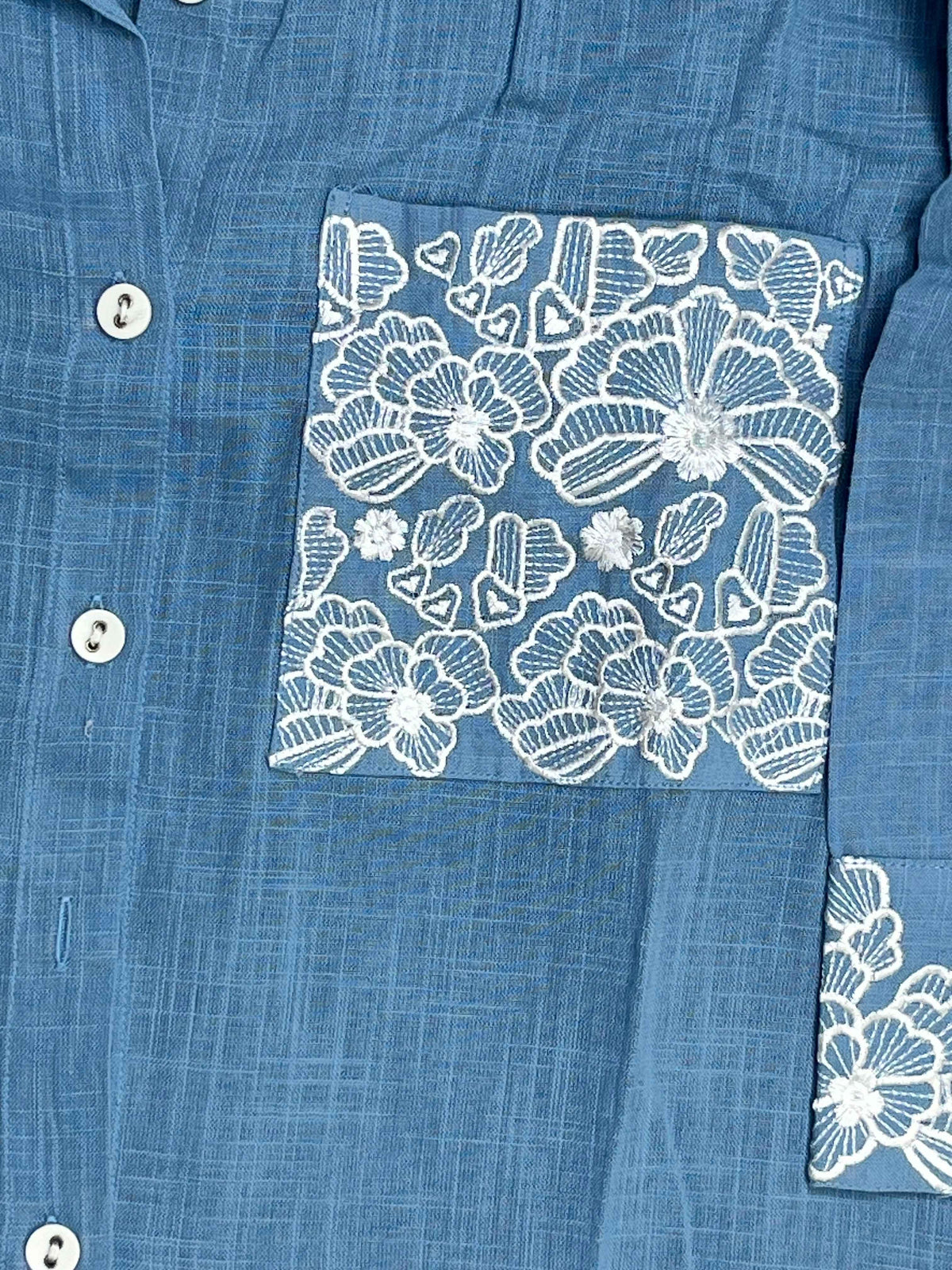 Steel Blue Co-ord Set