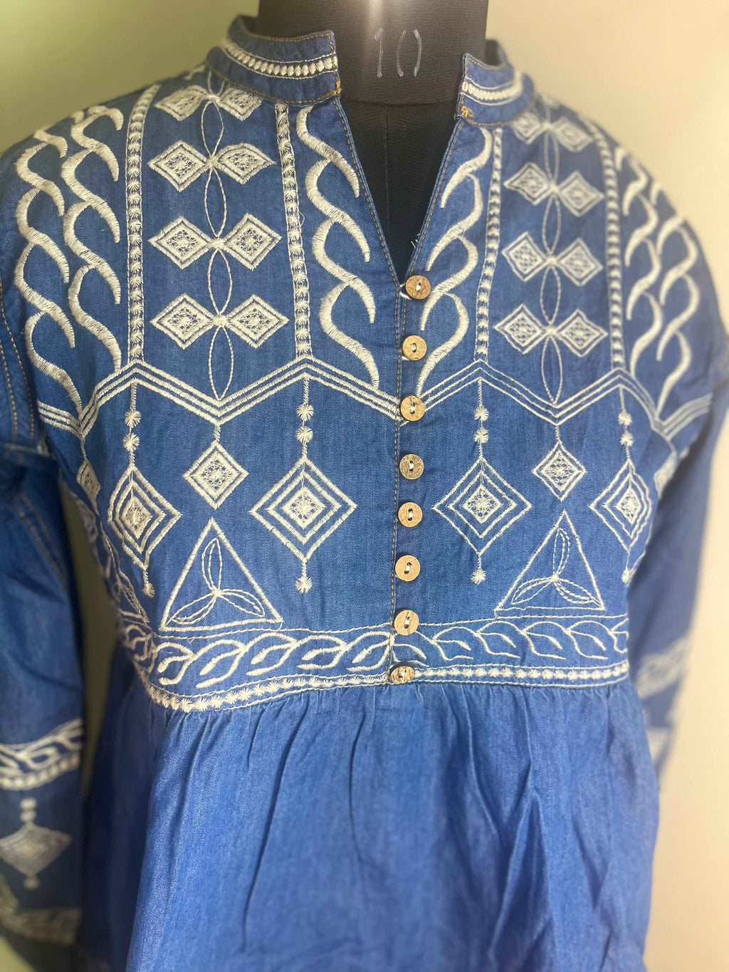 Denim Muse Short Kurti