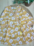 Sunshine Bloom Short Kurti