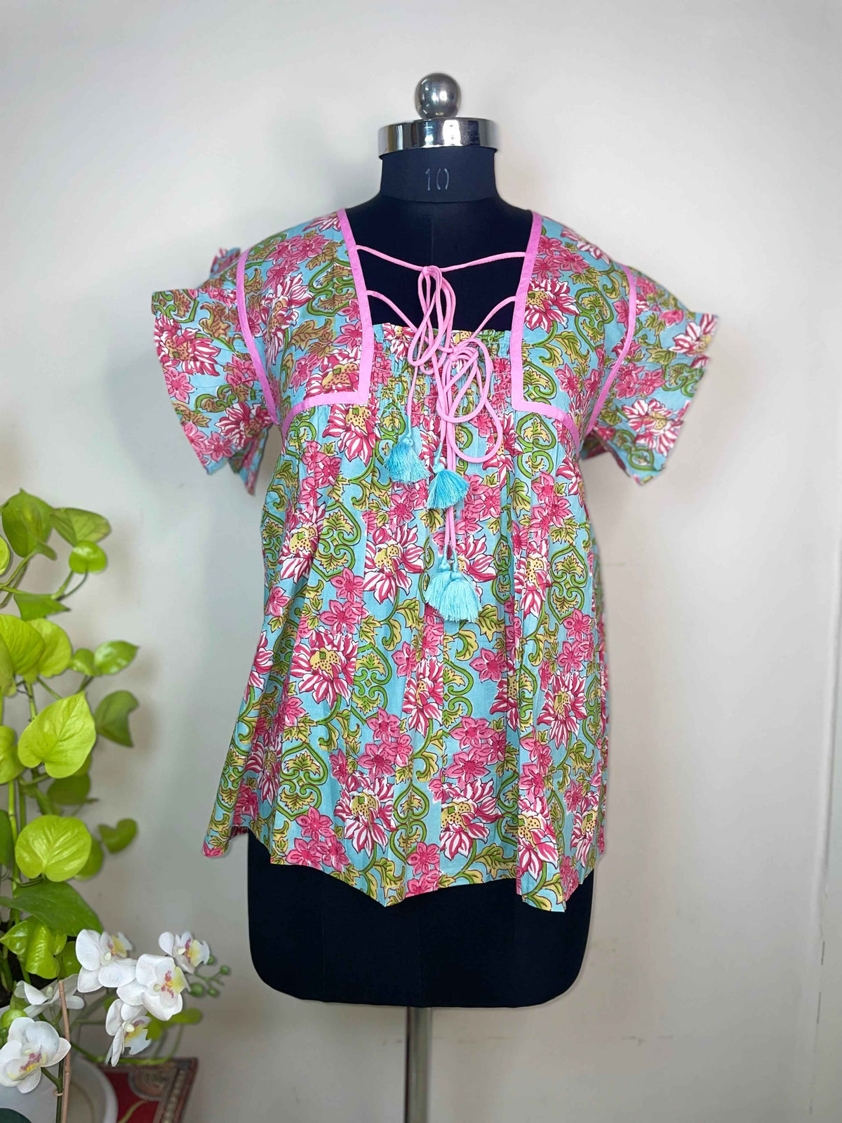 Aqua Flirt Short Kurti