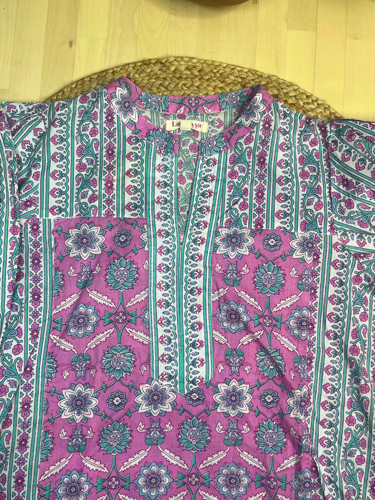 Blueberry Pink Short Kurti
