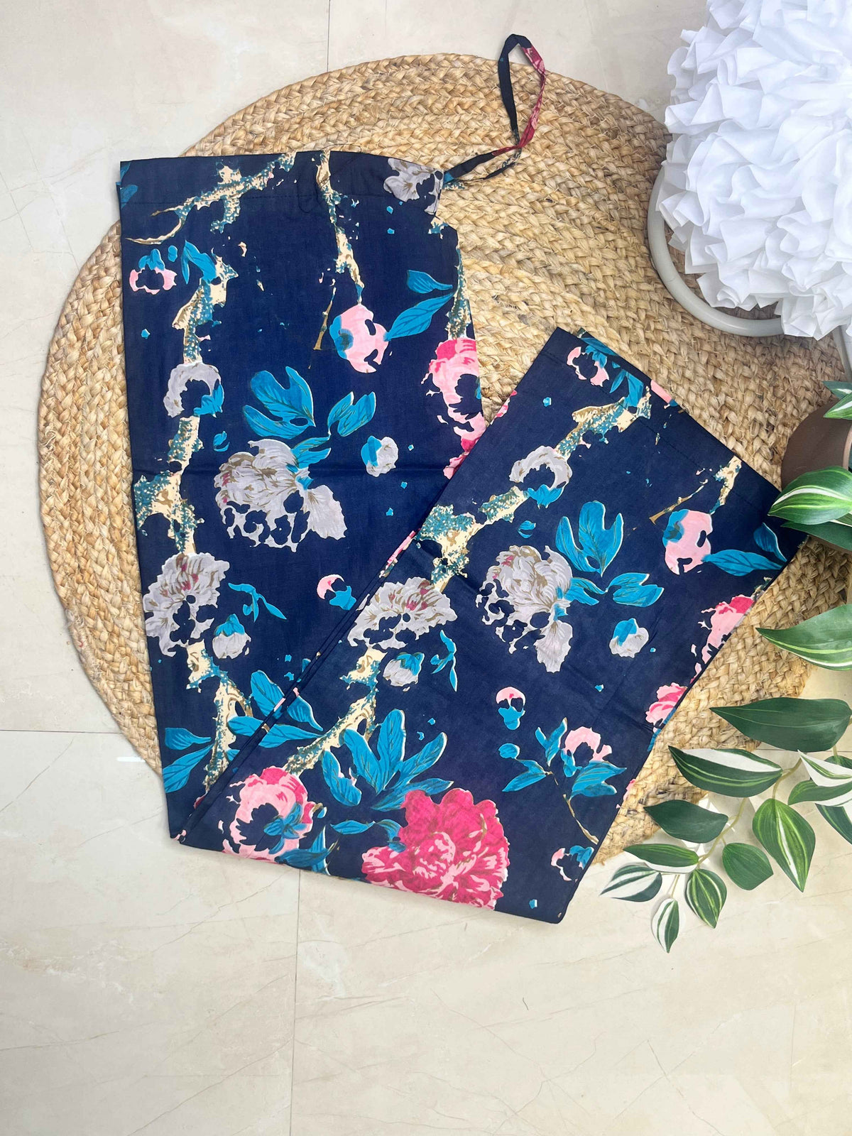 Dark Flora Co-ord Set