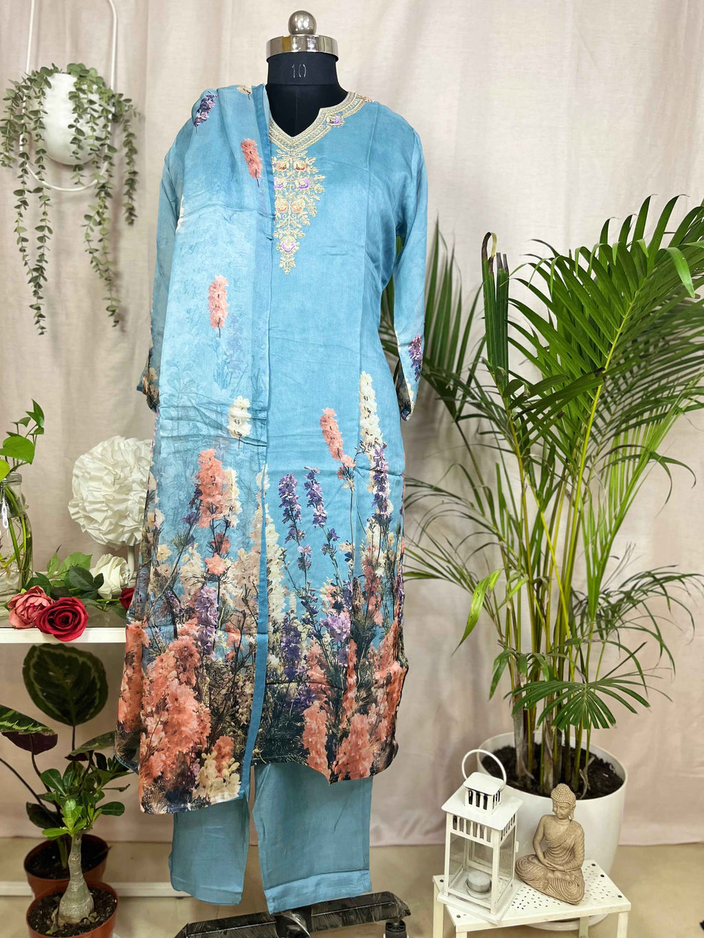 Veya Sky Bloom 3 Pcs Suit Set