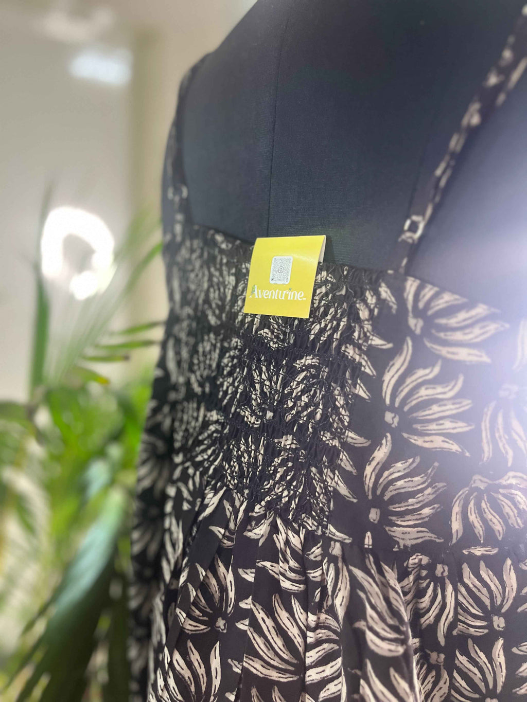 Black Leaf Dress
