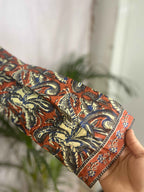 Aarna Terracotta Paisley Cotton 3 Pcs Suit Set