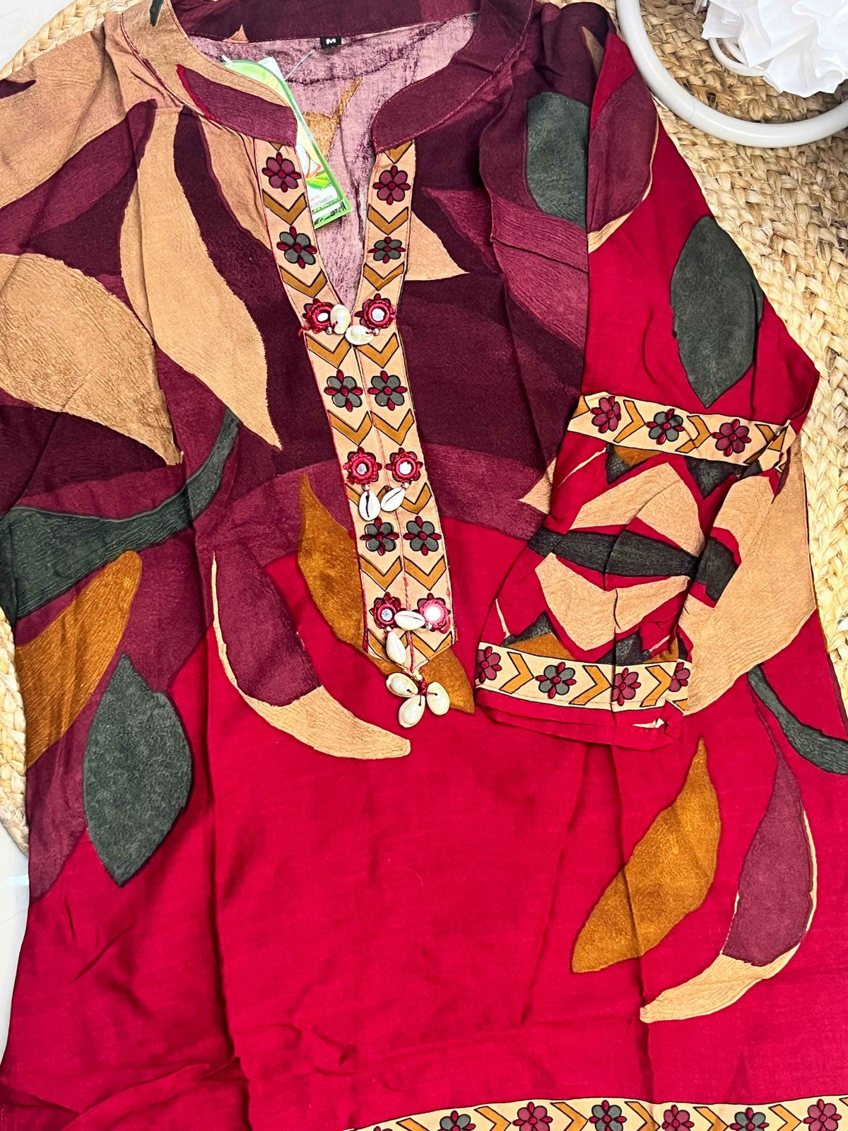 Crimson Vibe Co-ord Set