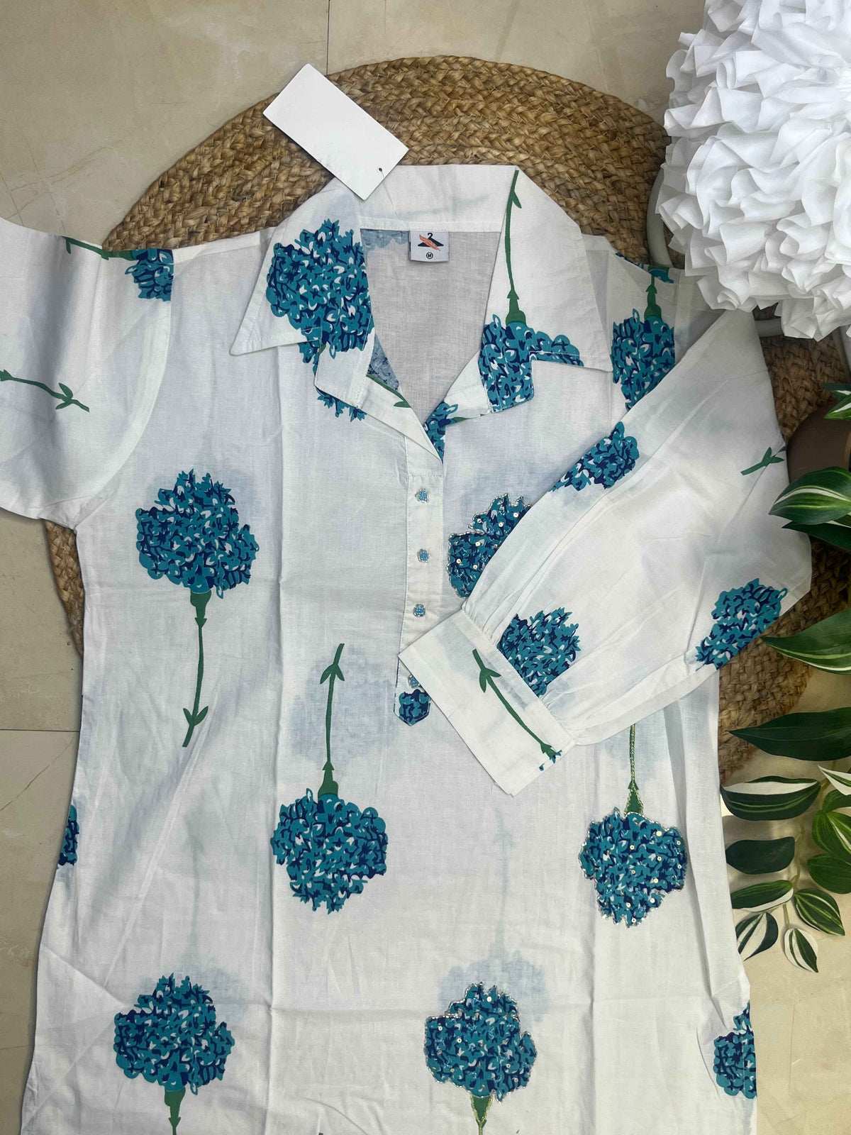Blue Bloom Edit Co-ord Set