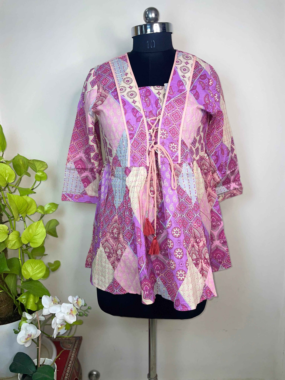 The Lilac Short Kurti