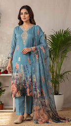 Veya Sky Bloom 3 Pcs Suit Set