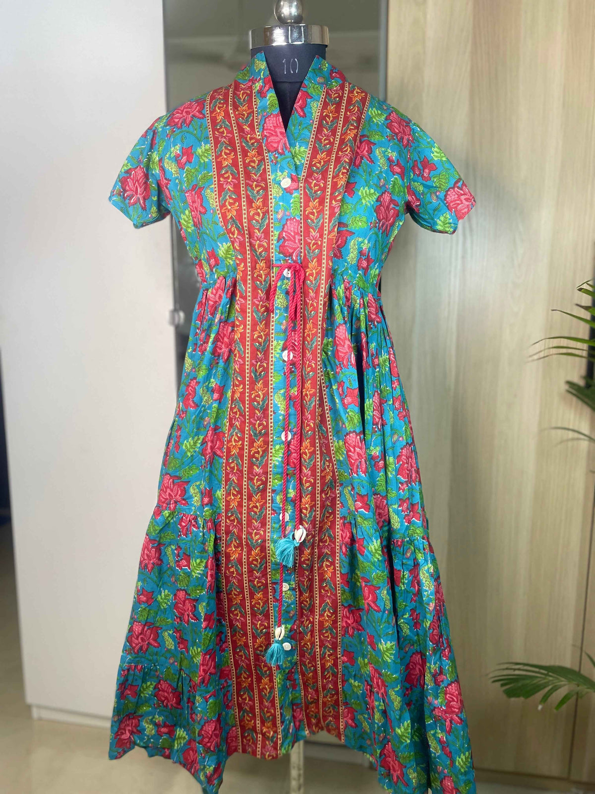 Turquoise Bloom Dress