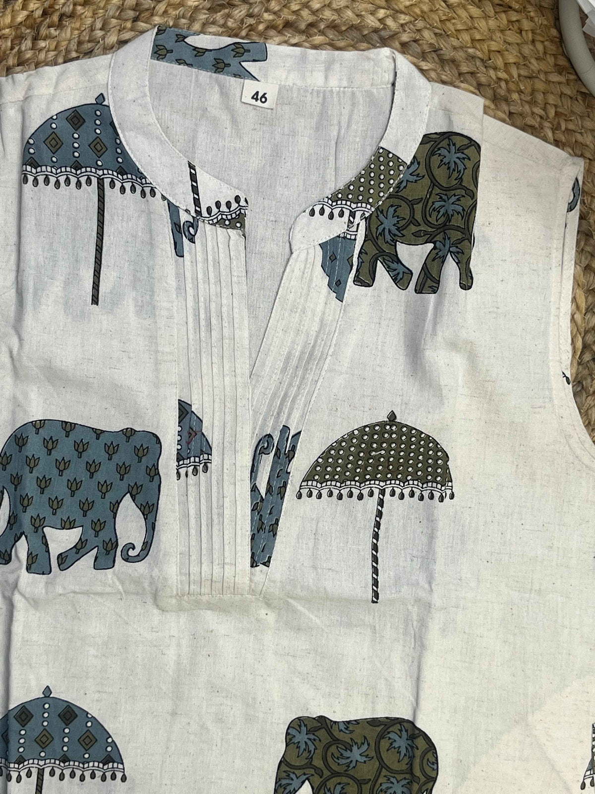 Ivory Safari Luxe Co-ord Set