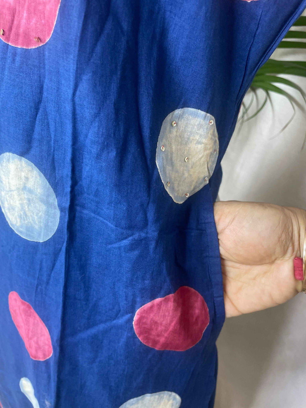 Devanshi Indigo 3-Piece Spaghetti Set
