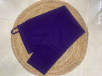 Jheel Purple Circle Cotton 3 Pcs Suit Set
