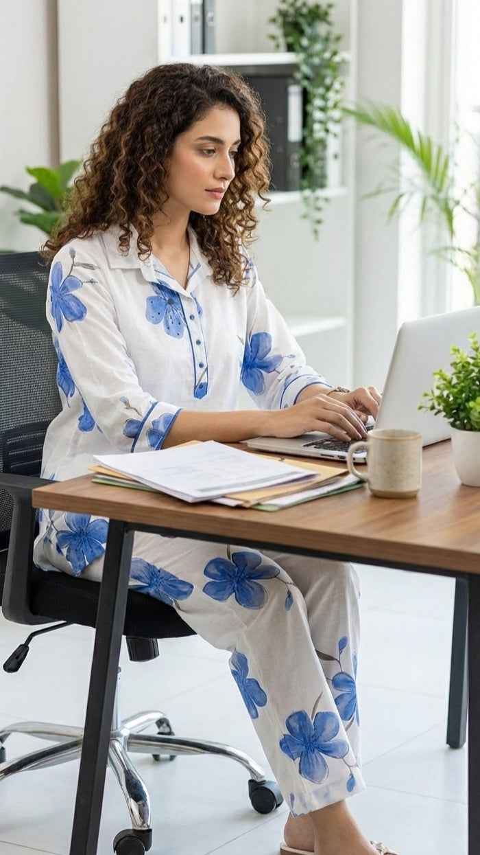 Calm Blossom Co-ord Set